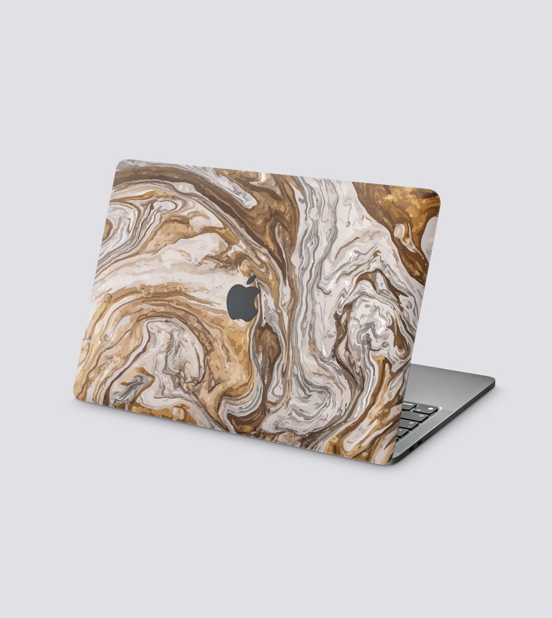 Macbook Air M1 13 Inch 2020 Model A2337 Golden Swirl Layers