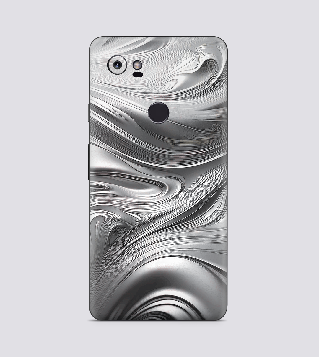 Google Pixel 2 XL Silver Swirl