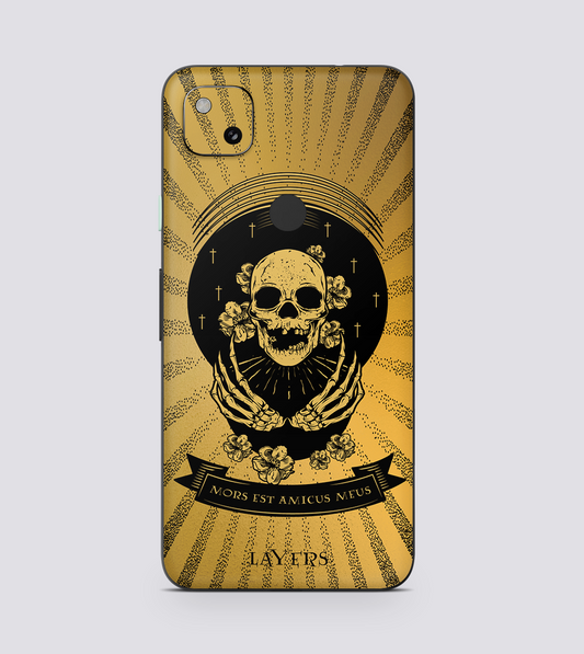 Google Pixel 4A Golden Skull