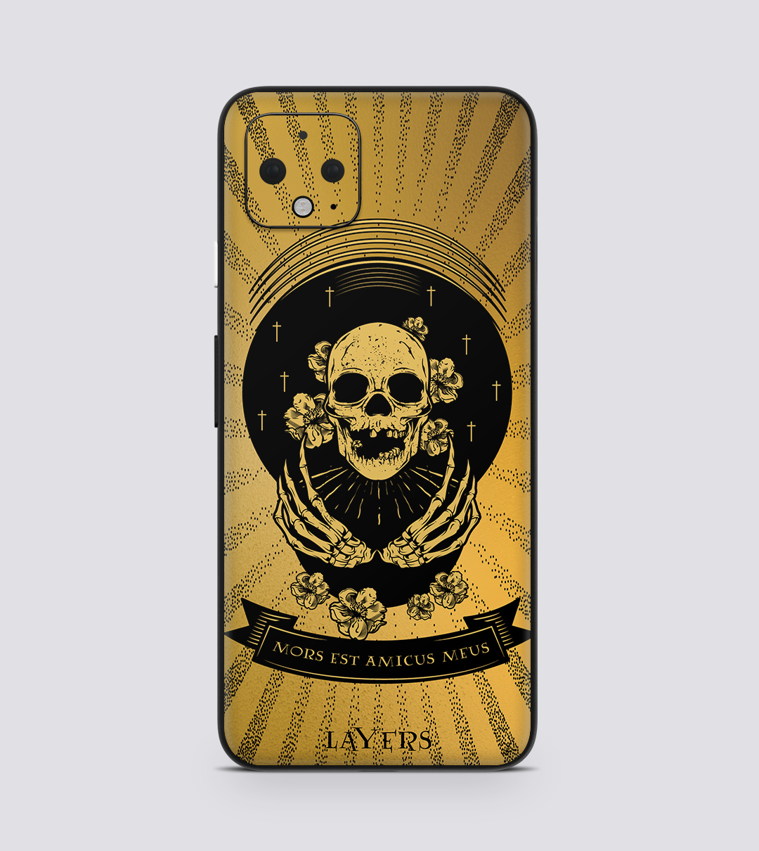 Google Pixel 4 Golden Skull