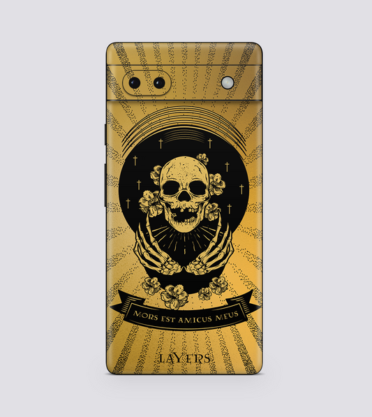 Google Pixel 6A Golden Skull