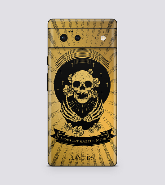 Google Pixel 6 Golden Skull