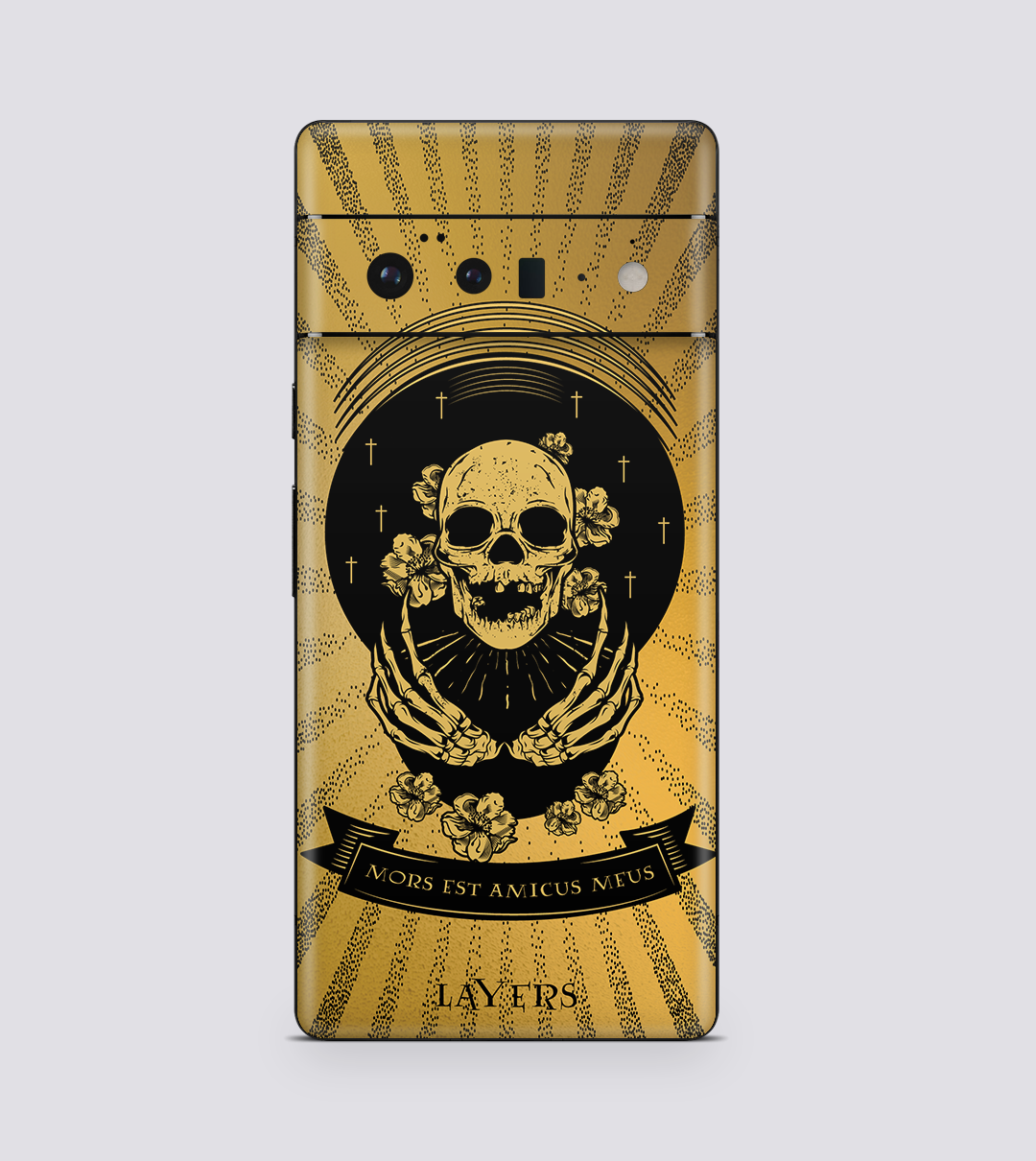 Google Pixel 6 Pro Golden Skull