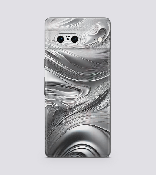 Google Pixel 7 Silver Swirl