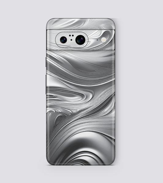 Google Pixel 8 Silver Swirl