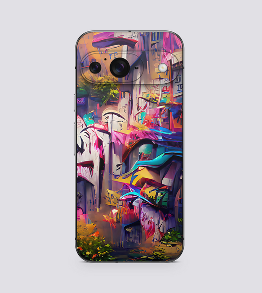 Google Pixel 9 Graffiti