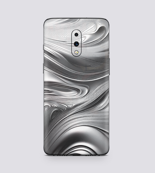 OnePlus 7 Silver Swirl