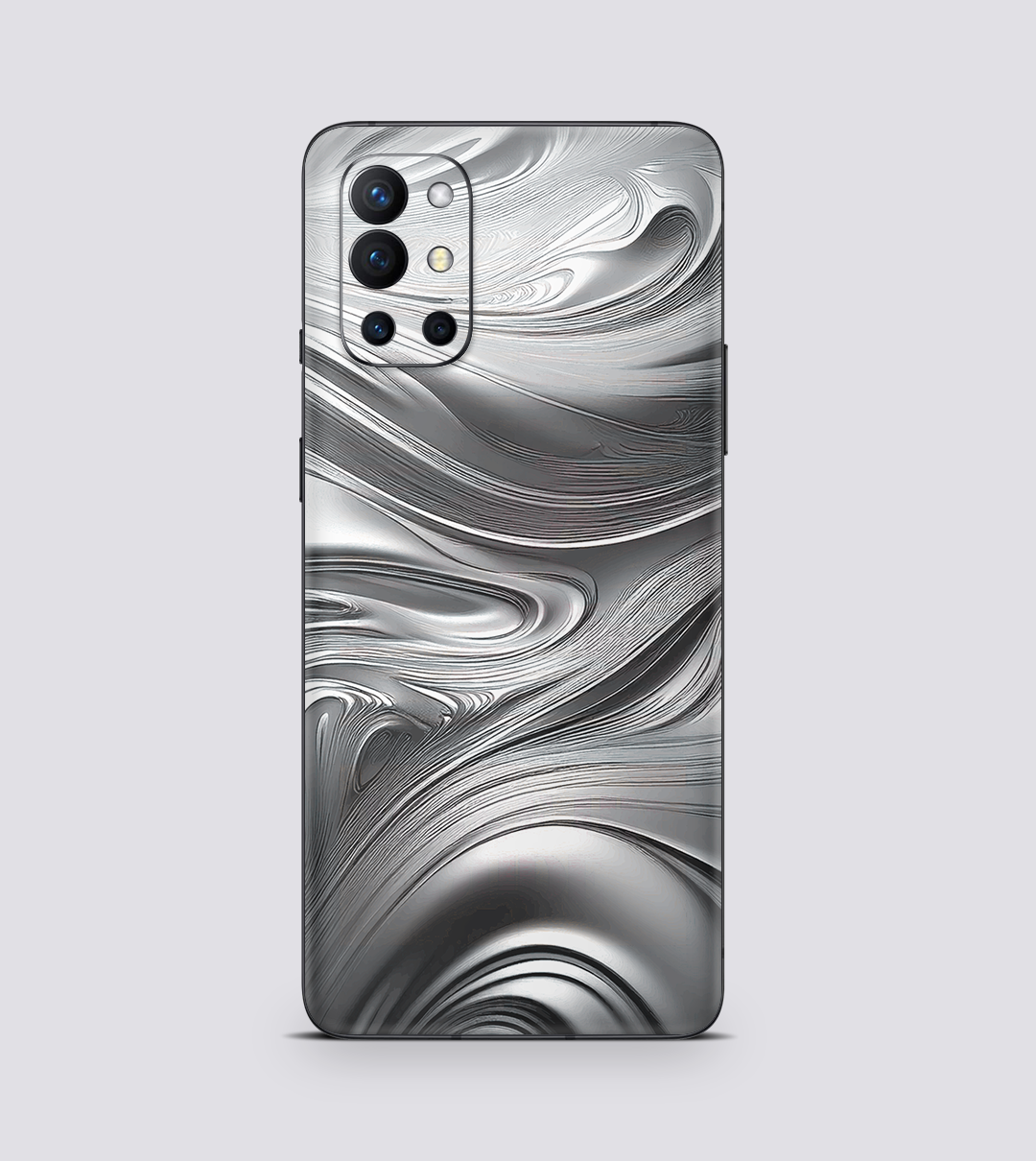 OnePlus 9R Silver Swirl