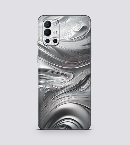 OnePlus 9R Silver Swirl