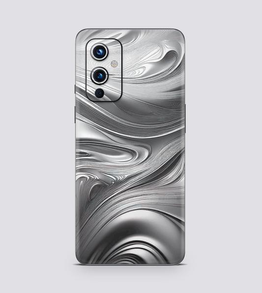 OnePlus 9 Silver Swirl