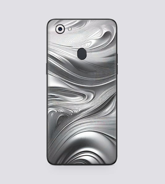 Oppo F7 Silver Swirl