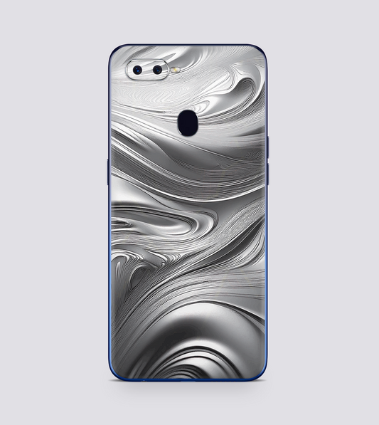 Oppo F9 Pro Silver Swirl