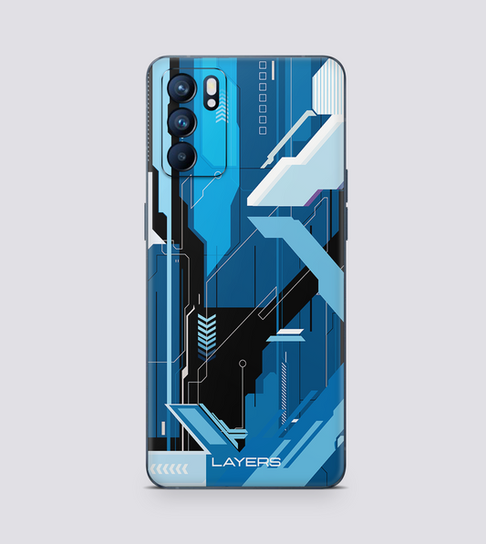 Oppo Reno 6 5G Cyber Sapphire