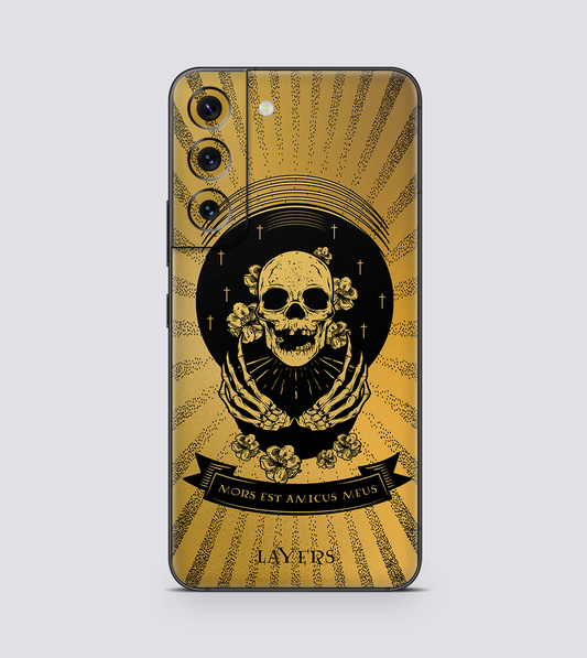 Samsung Galaxy S22 Golden Skull