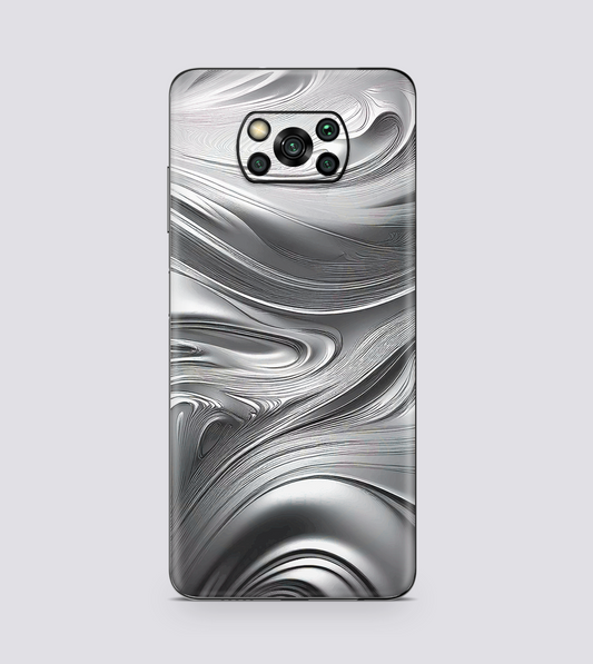 Xiaomi Poco X3 Silver Swirl