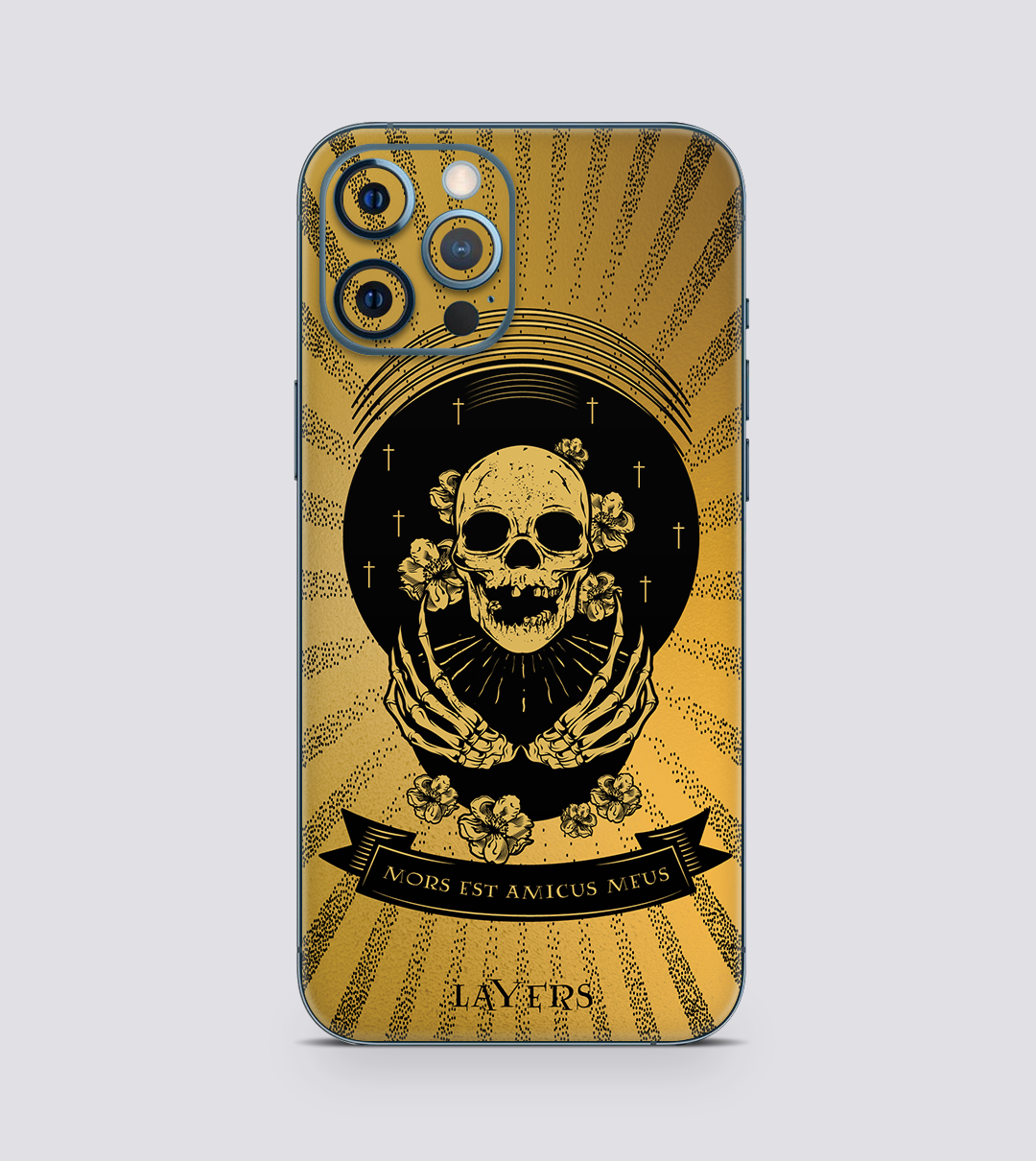 iPhone 12 Pro Max Golden Skull