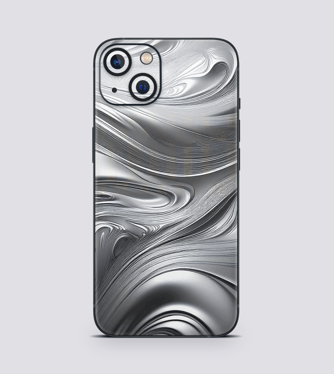 iPhone 13 Mini Silver Swirl