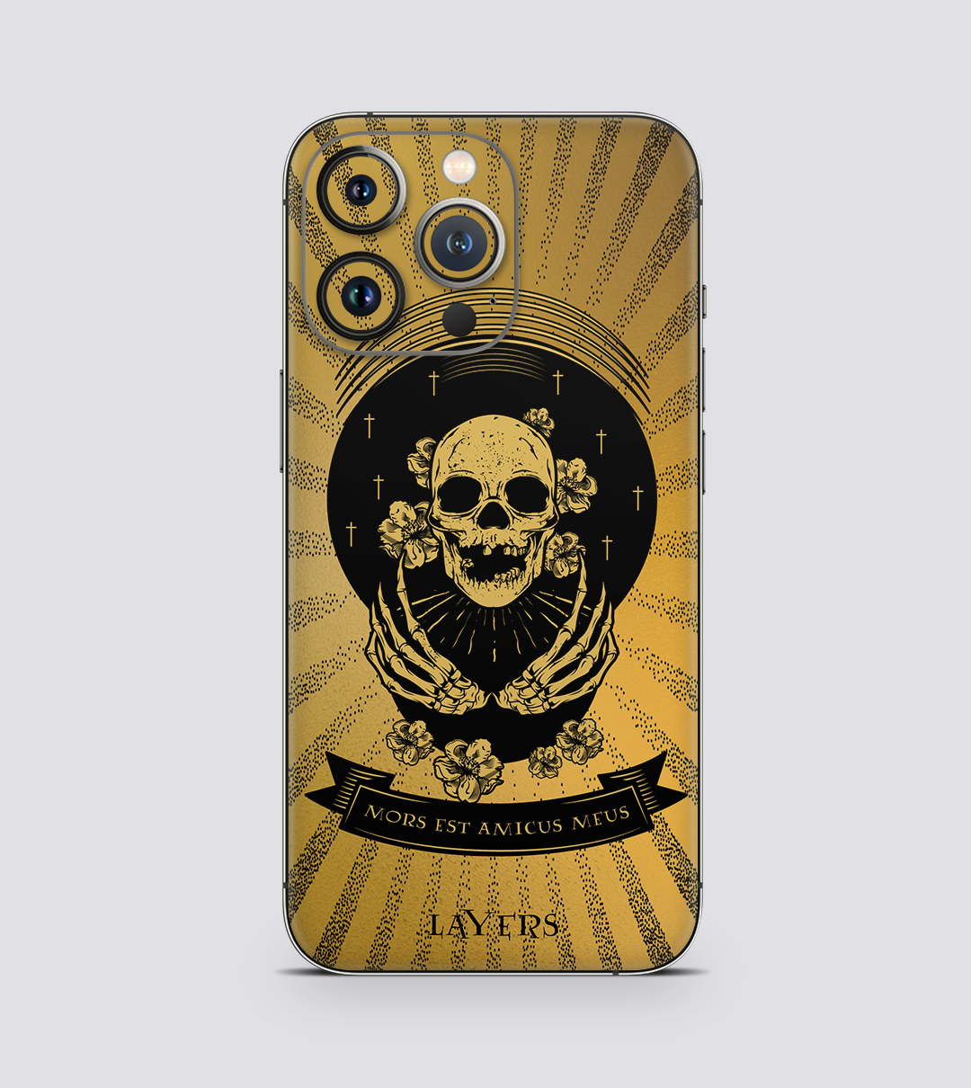 iPhone 13 Pro Max Golden Skull