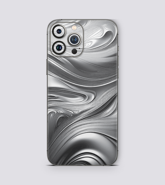 iPhone 13 Pro Max Silver Swirl