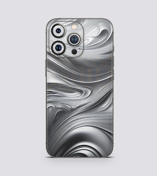 iPhone 13 Pro Silver Swirl