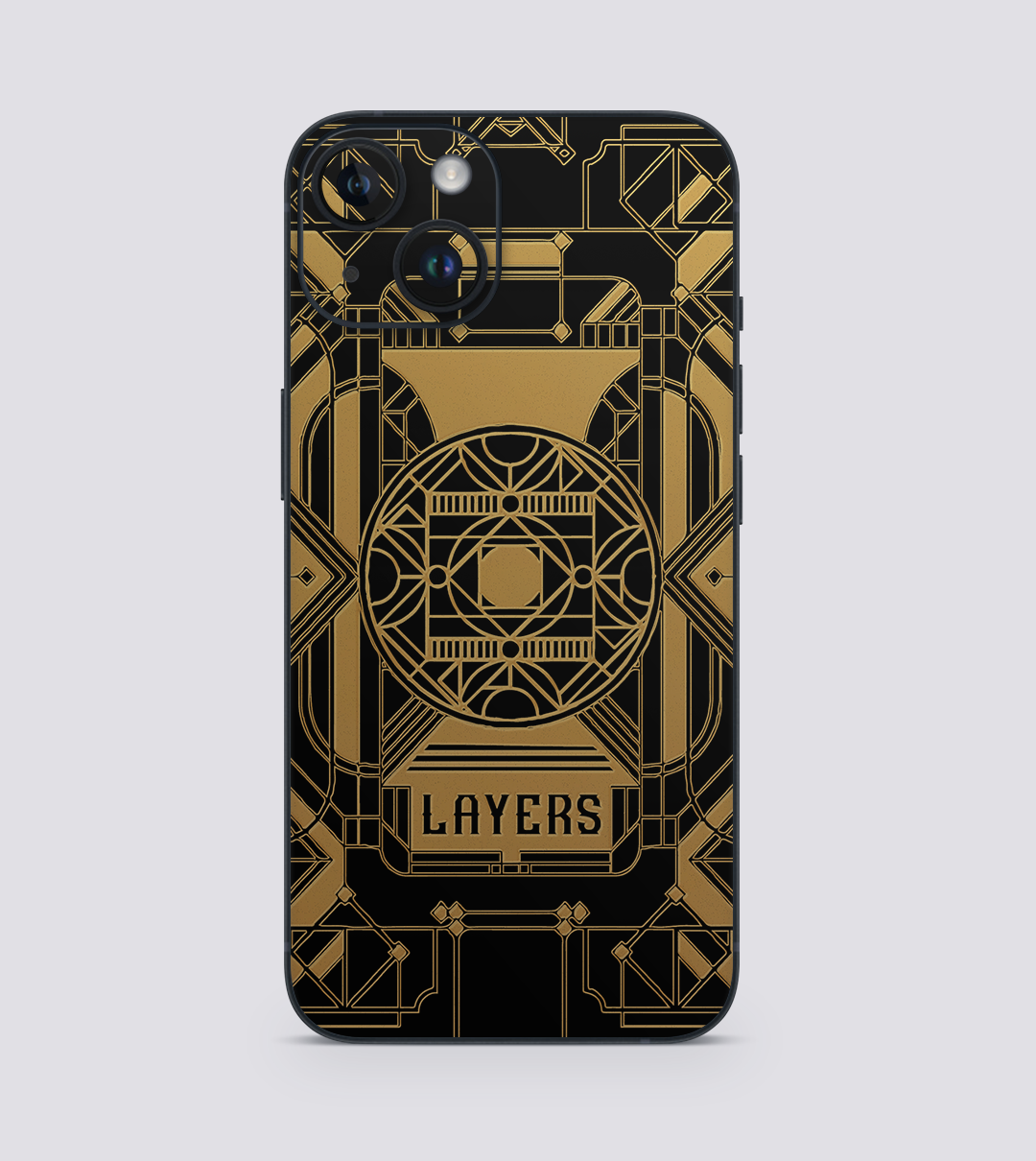 iPhone 14 Golden Maze