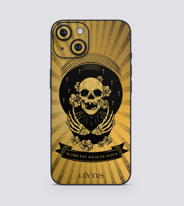 iPhone 14 Golden Skull