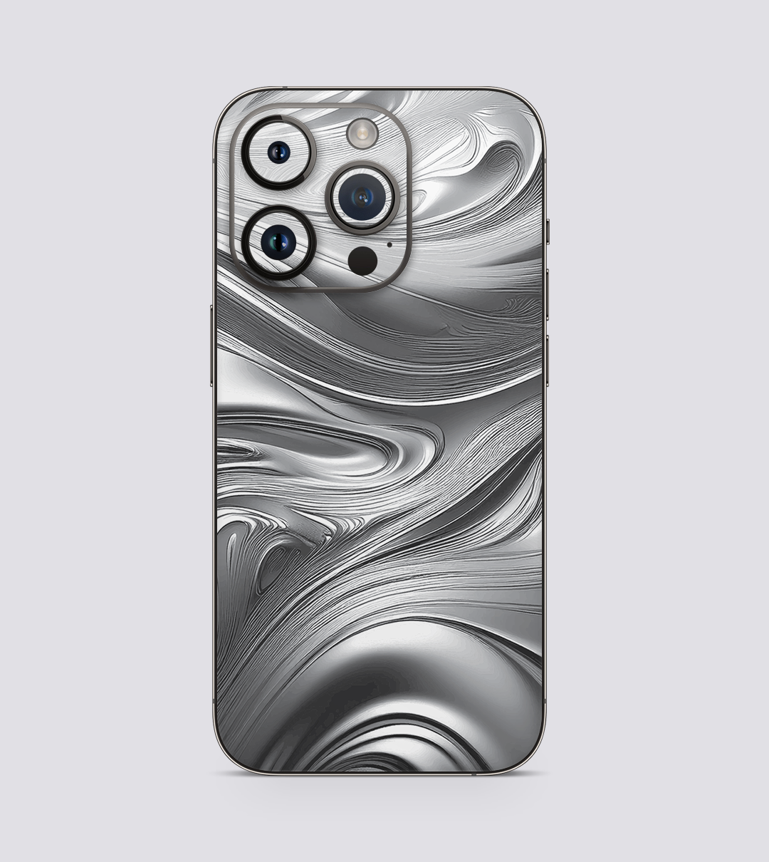 iPhone 14 Pro Silver Swirl