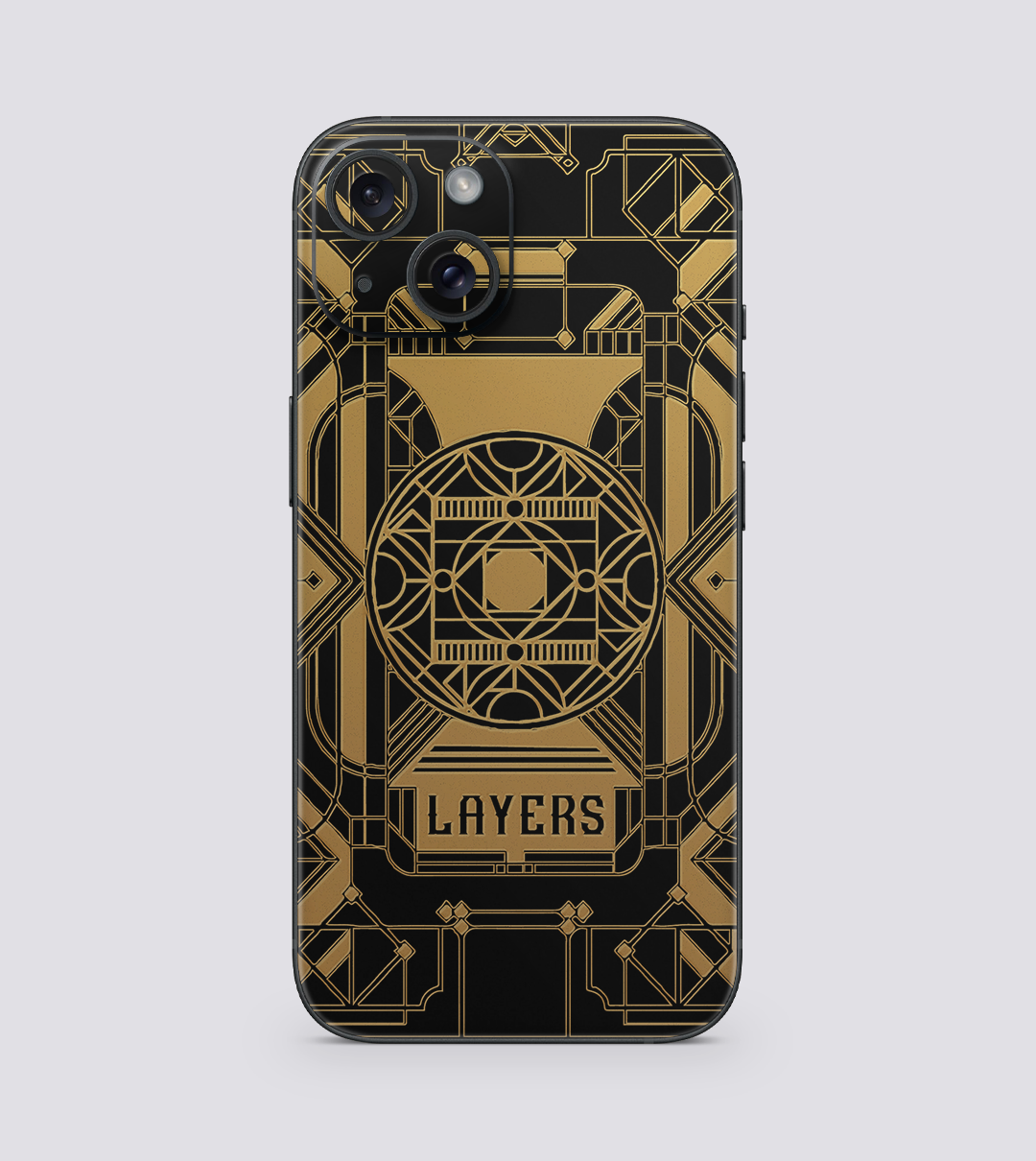 iPhone 15 Golden Maze