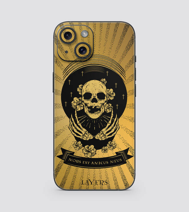 iPhone 15 Golden Skull