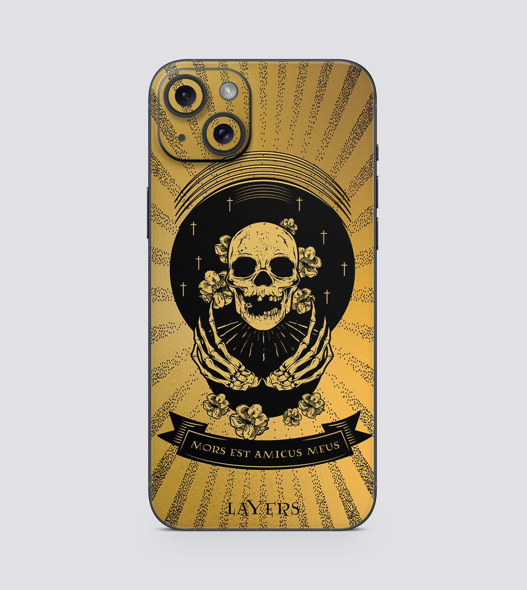 iPhone 15 Plus Golden Skull