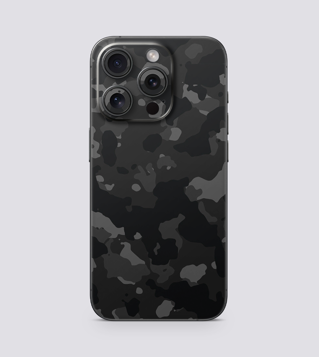 iPhone 15 Pro Black Lava Camo