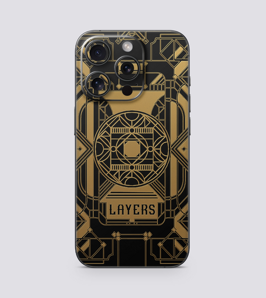 iPhone 15 Pro Golden Maze