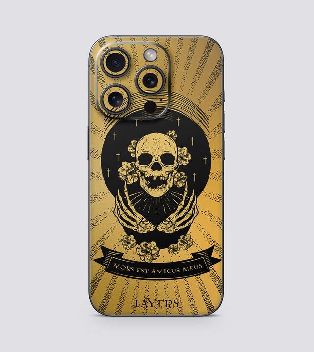 iPhone 15 Pro Golden Skull