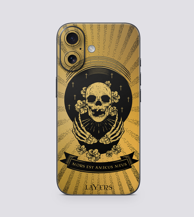 iPhone 16 Golden Skull