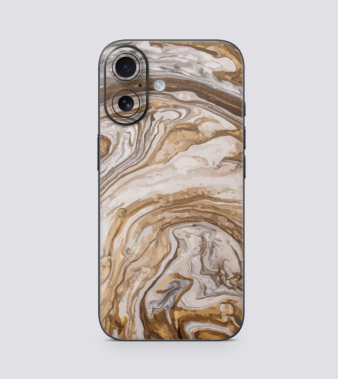 iPhone 16 Golden Swirl