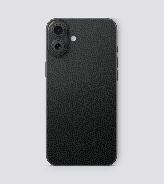 iPhone 16 Plus Black Leather