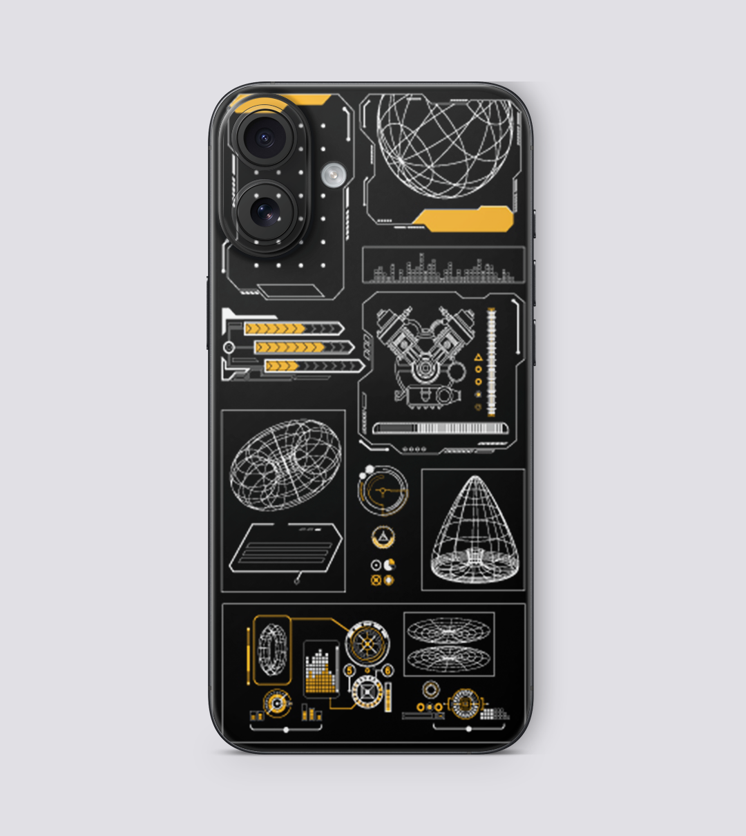 iPhone 16 Plus Space Blueprint