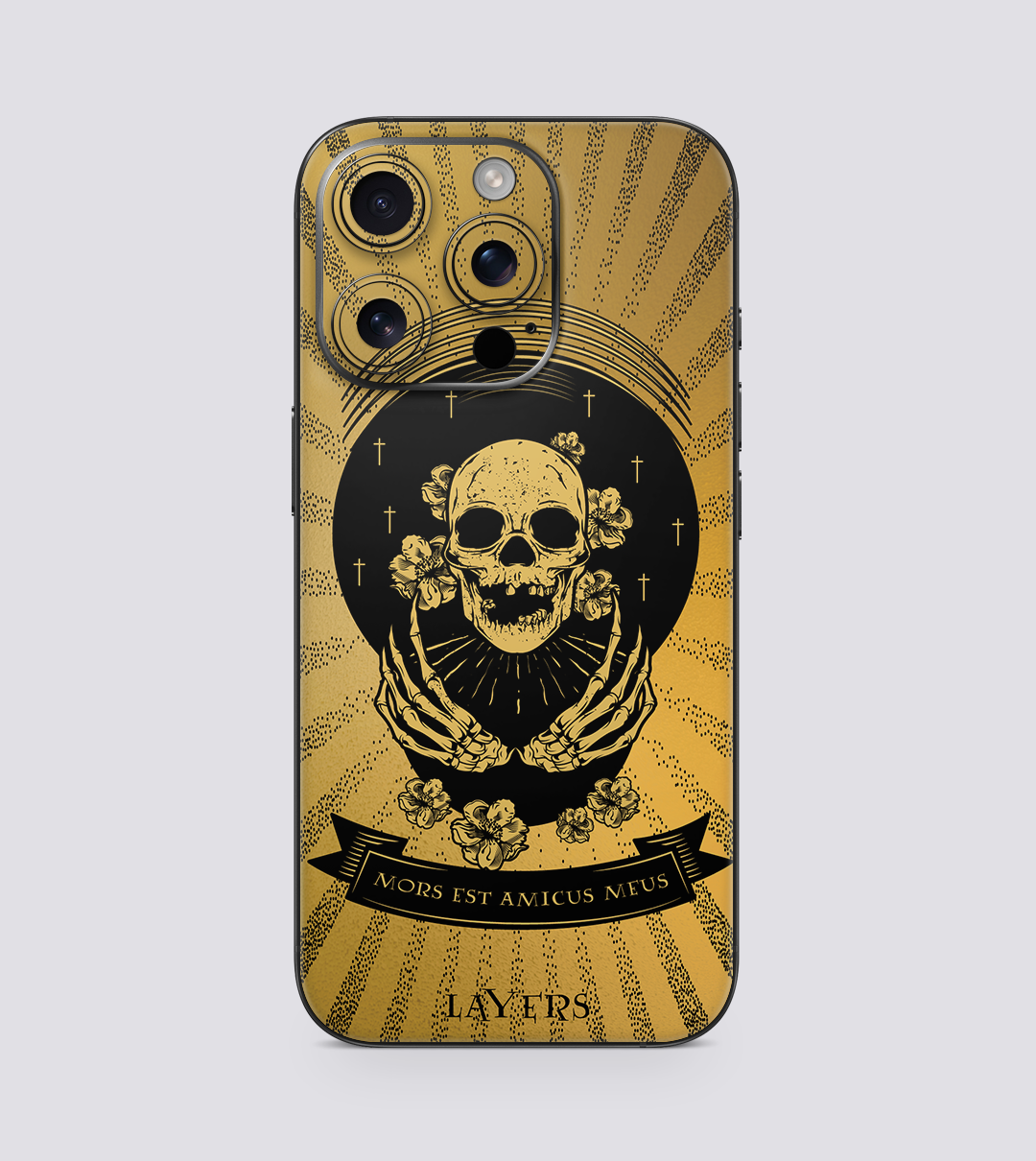 iPhone 16 Pro Golden SKull