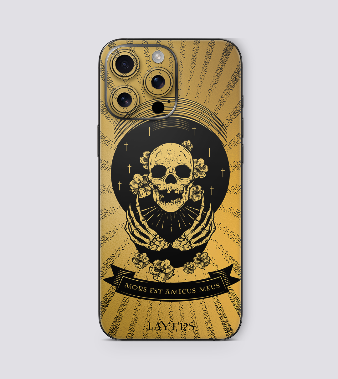 iPhone 16 Pro Max Golden Skull