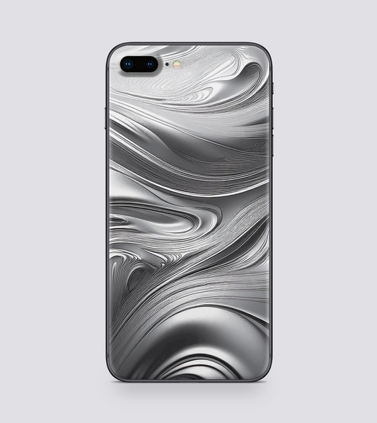 iPhone 8 Plus Silver Swirl