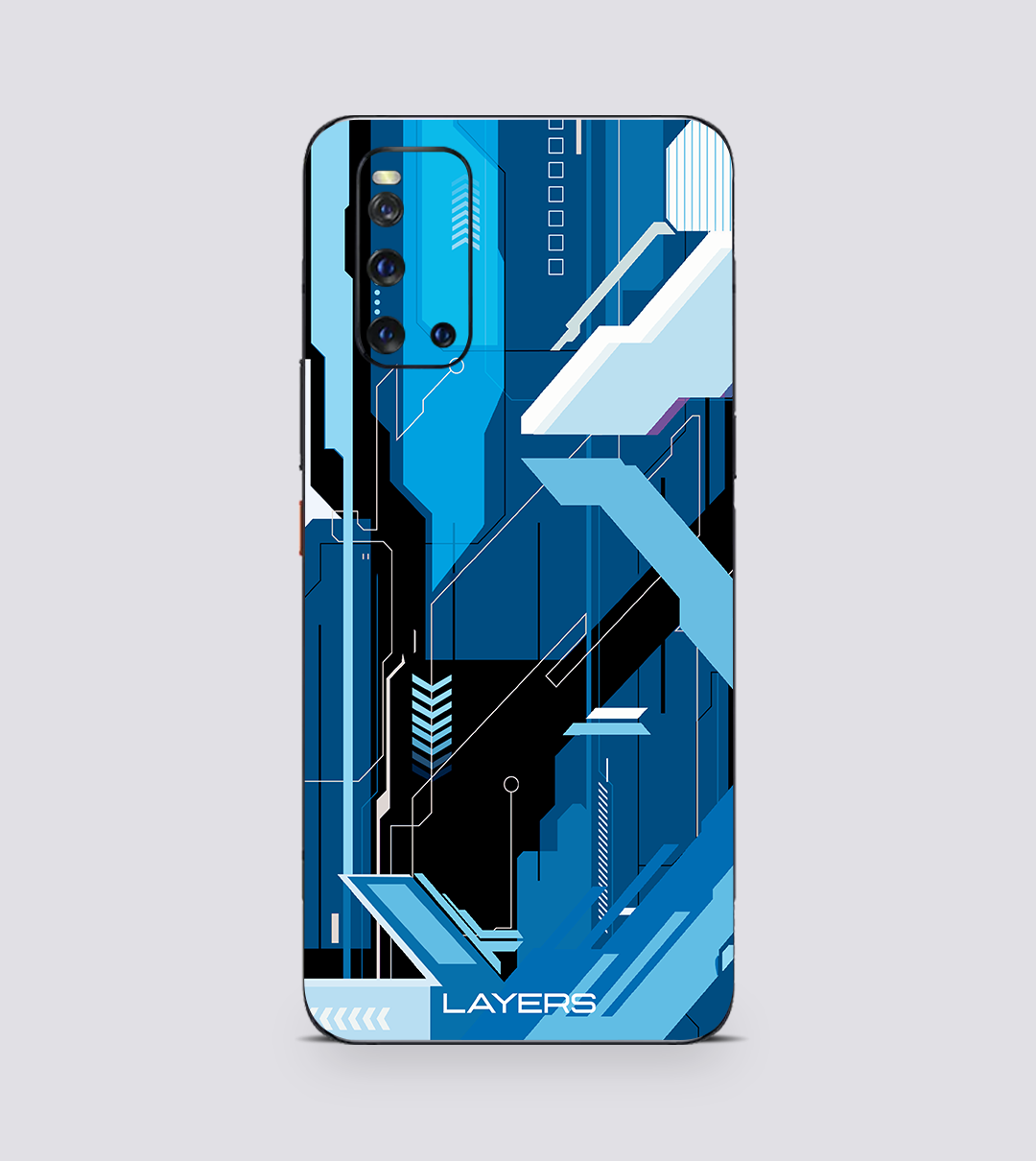 iQOO 3 Cyber Sapphire – Layers