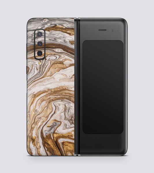 Samsung Galaxy Fold Golden Swirl