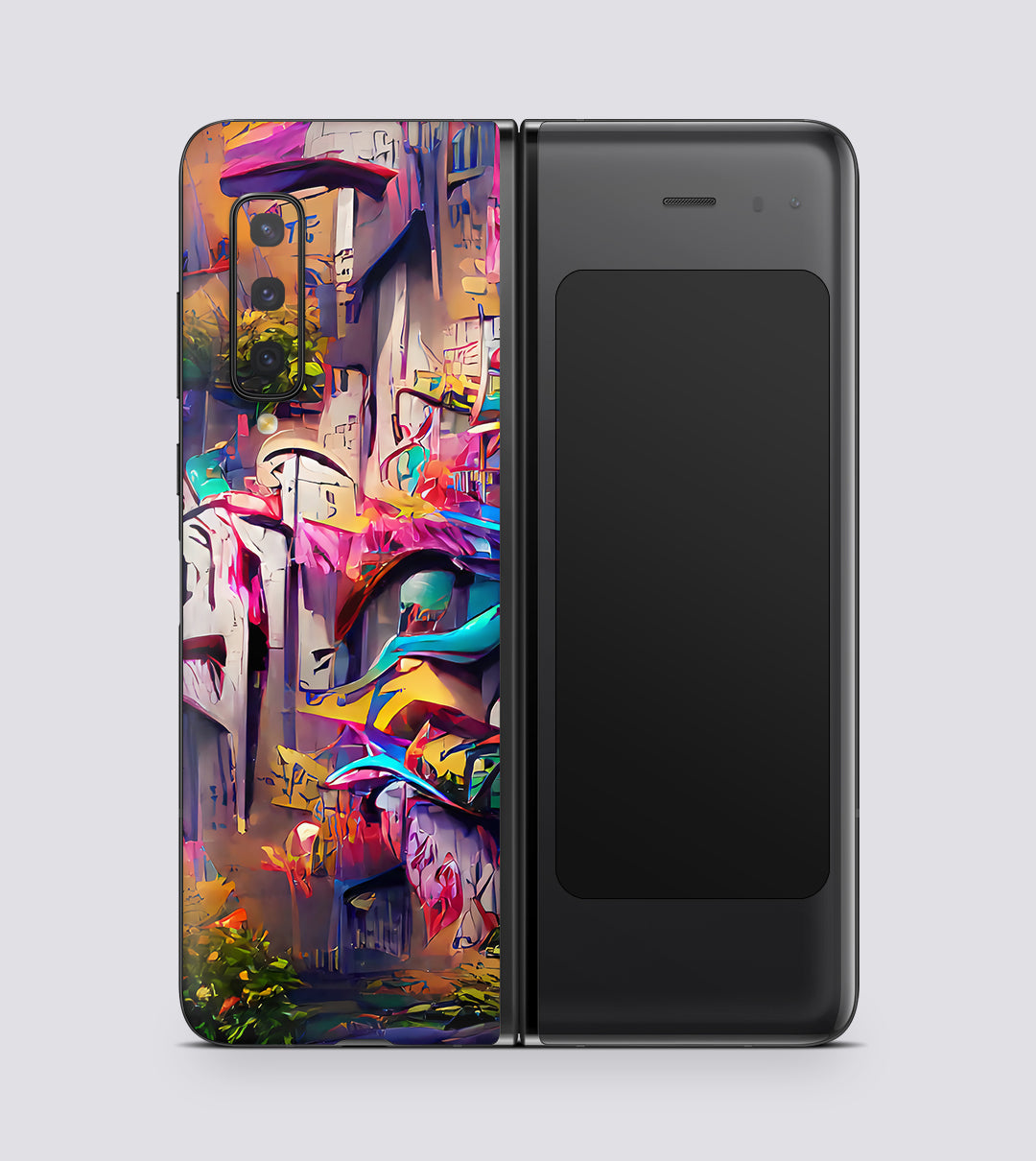 Samsung Galaxy Fold Grafitti