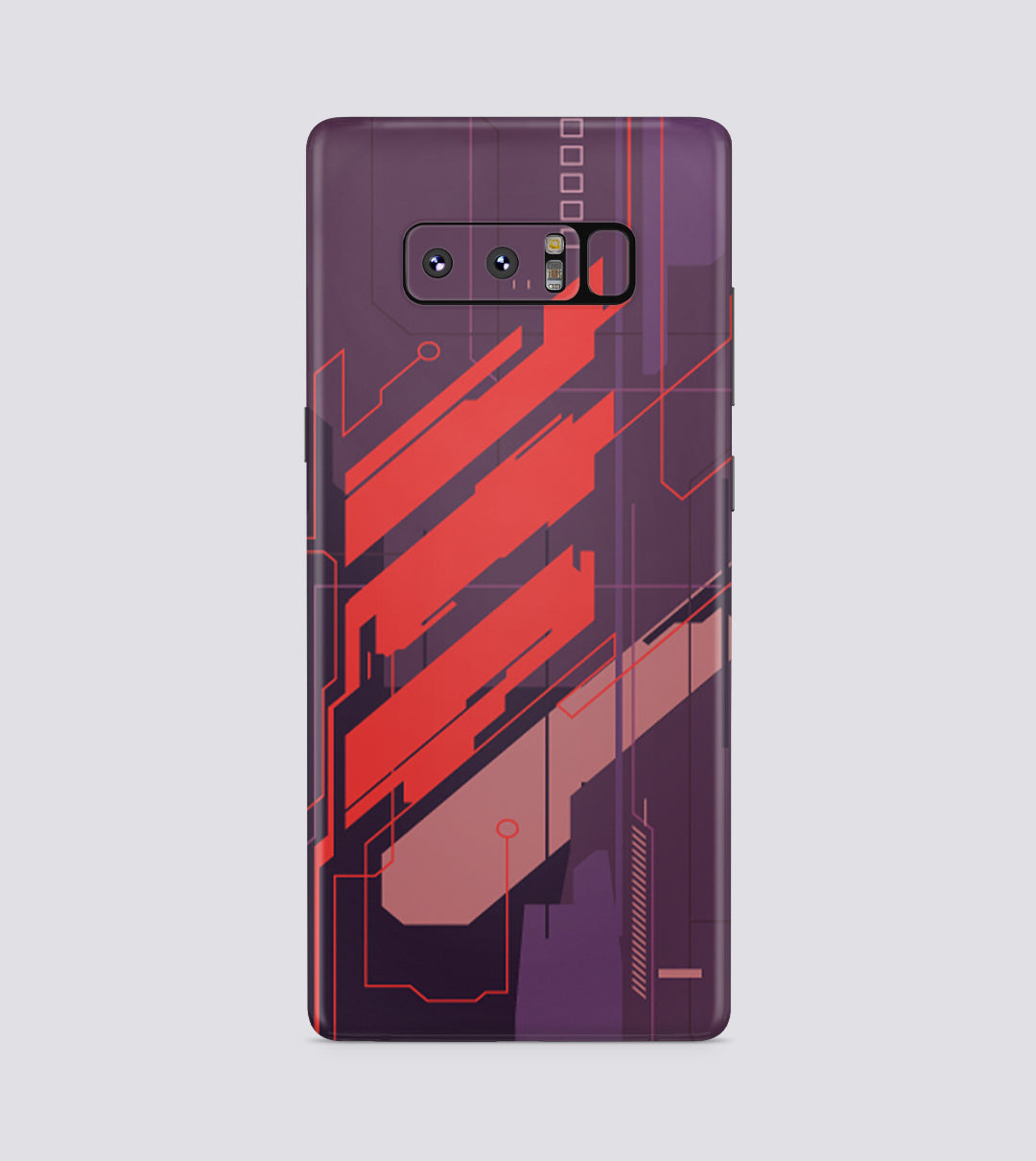 Samsung Galaxy Note 8 Hellgate Red