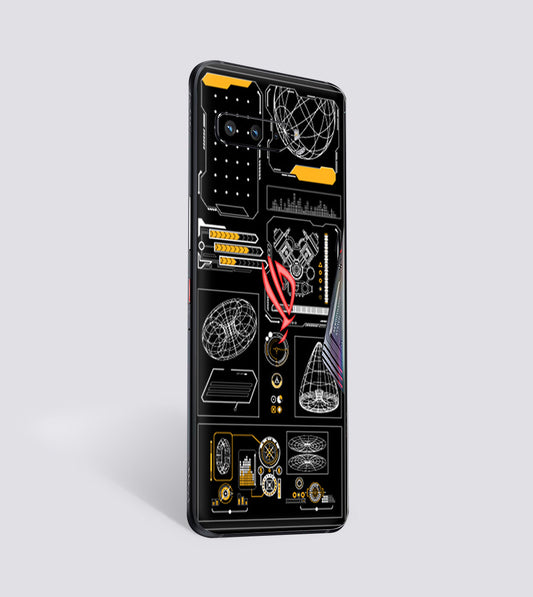 Asus Rog phone 3 Space Blueprint