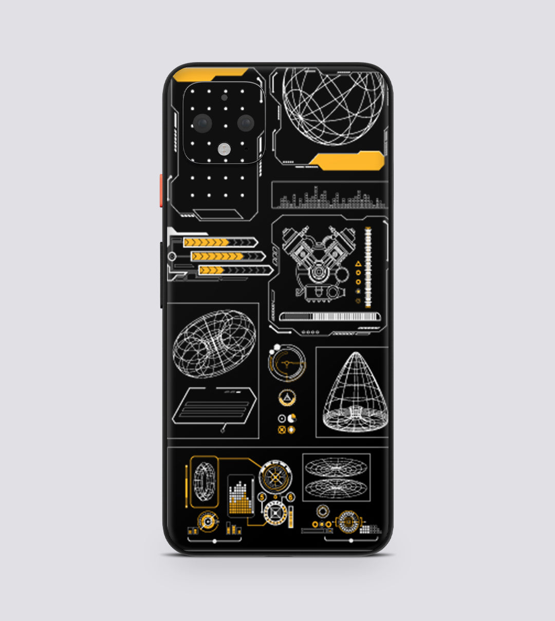 Google Pixel 4 Space Blueprint