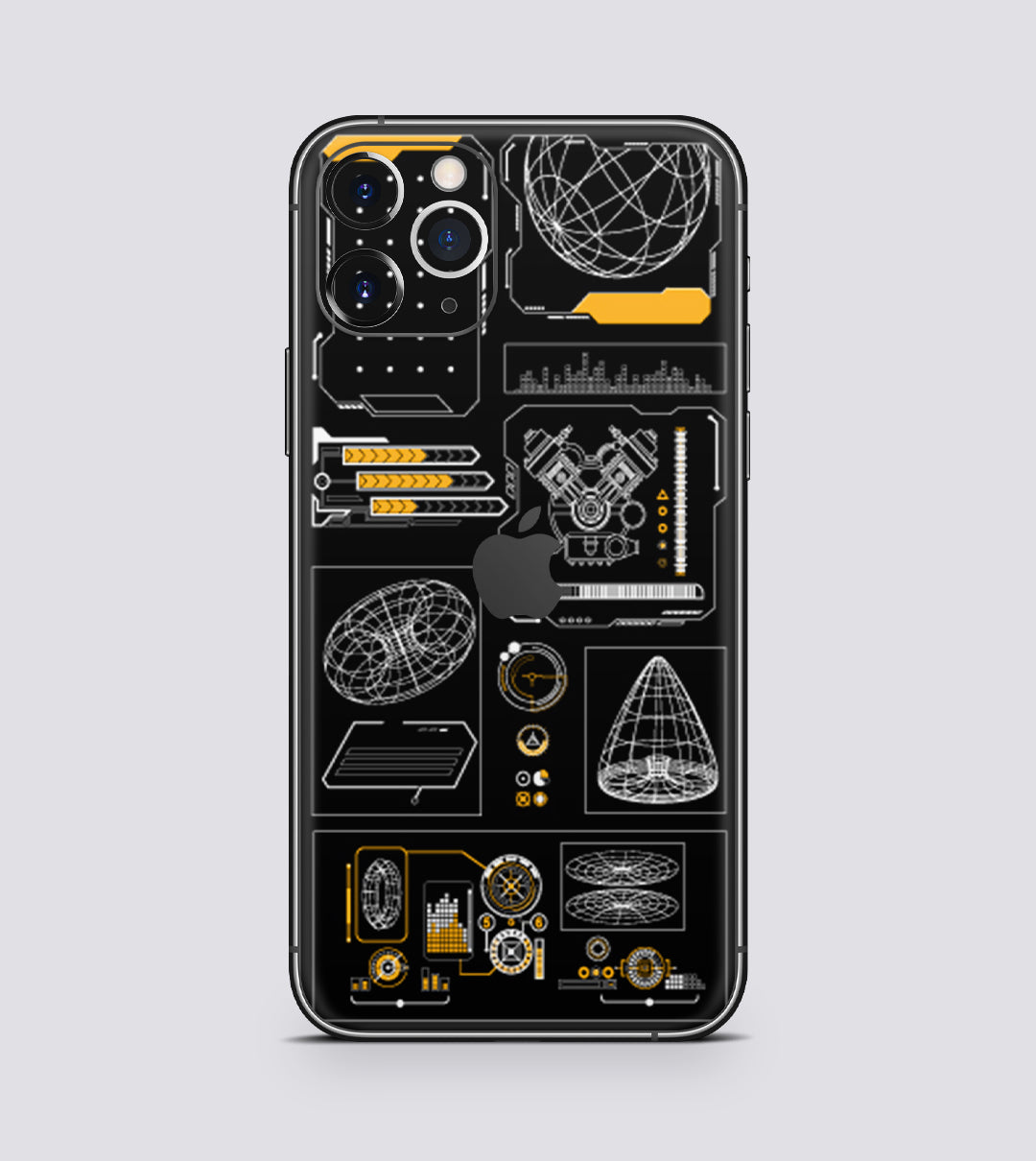 iPhone 11 Pro Space Blueprint