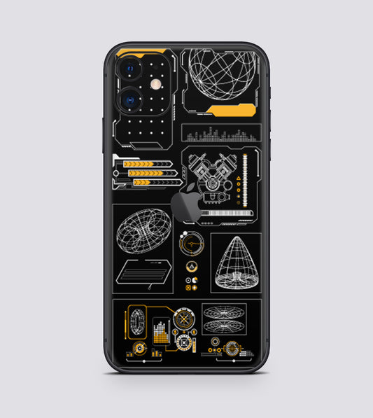 iPhone 11 Space Blueprint