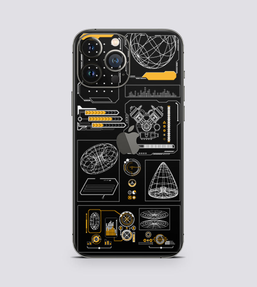 Iphone 13 Pro Max Space Blueprint