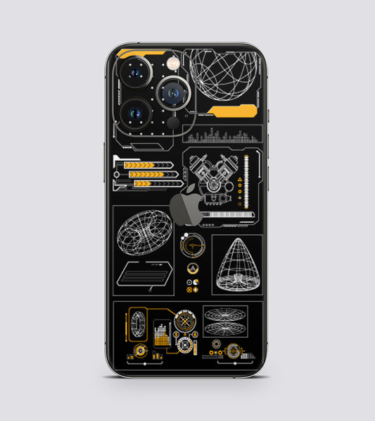 iPhone 13 Pro Space Blueprint